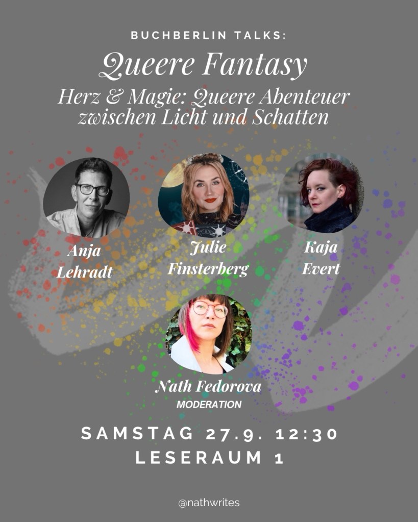 Ankündigung der Queere Fantasy-Diskussionsrunde