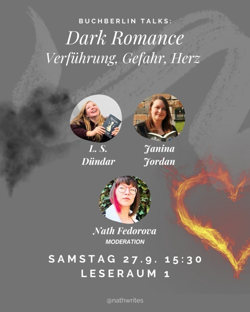 Ankündigung der Dark Romance-Diskussionsrunde